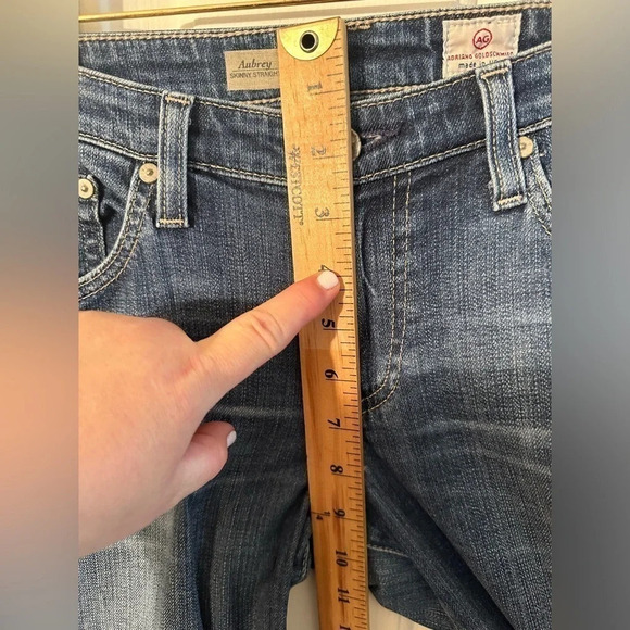 AG Adriano Goldschmied Aubrey Skinny Straight 30 R Jeans *SOLD OUT* Made in USA! - Picture 13 of 14